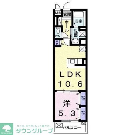 Kヴェストの物件間取画像